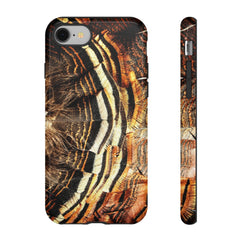 Maxcorners Turkey Tail Feathers Full Wrap Phone Case LM0812