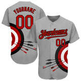 Maxcorners Dart Board Target 3D Pattern Design Baseball Jersey 3D Shirt