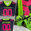 Maxcorners Custom Camo Red-Navy 3D Pattern Salute To Service Authentic Football Jersey LM2605