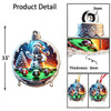 Maxcorners Custom Name Billiard Ornament, Billiard Lover Christmas Gift 2D Flat LM2111