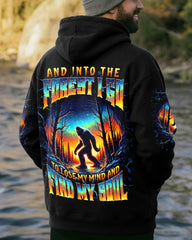 Maxcorners And Into The Forest I Go Bigfoot All Over Print LM1601