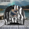 Maxcorners Fishing Black American Flag Sport Personalized 3D Cap (11 Options)