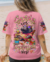 Maxcorners Sandy Toes Sunkissed Nose Hippo All Over Print LM1501