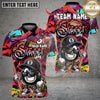 Maxcorners Graffiti Street Life Catoon8 Ball Multicolor Customized Name, Team Name 3D Shirts