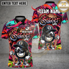 Maxcorners Graffiti Street Life Catoon8 Ball Multicolor Customized Name, Team Name 3D Shirts