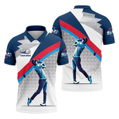 Maxcorners Swing Master Men's Golf Polo Shirt, Golfers Gift, Mens Golf Gift