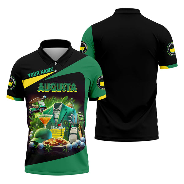 Maxcorners Custom Augusta Golf Master Men's Golf Polo Shirt, Mens Golf Gift, Mens Golf Shirt