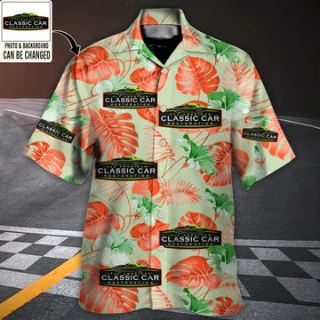 Vintage Car Club You Want Tropical Style Custom Photo - Hawaiian Shirt - Personalized Photo Gifts