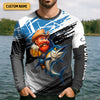 Maxcorners Fishing Solves Most Of My Problems Beer Solves The Rest Funny Fishing Shirt, SPF Shirt For Men, Gift For Fisherman