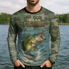 Maxcorners On Weekends I Hook Up With Big Girls Camo Bass Fishing Shirt, Funny Fishing Shirt, Fishing Shirts For Men