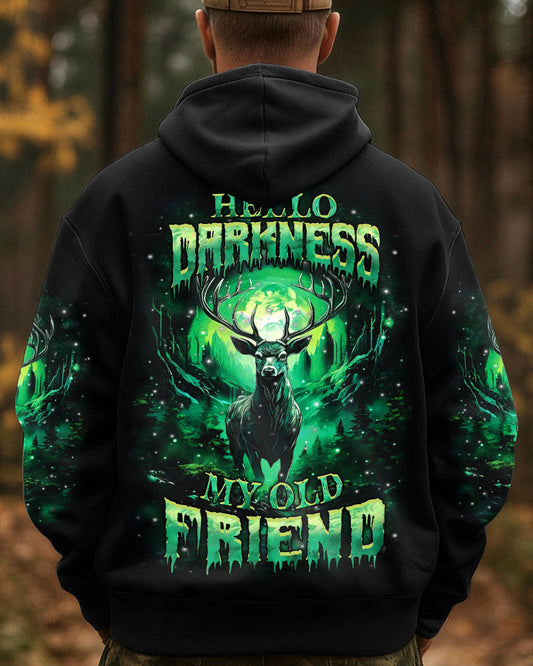 Maxcorners Hello Darkness My Old Friend Deer All Over Print LM1601