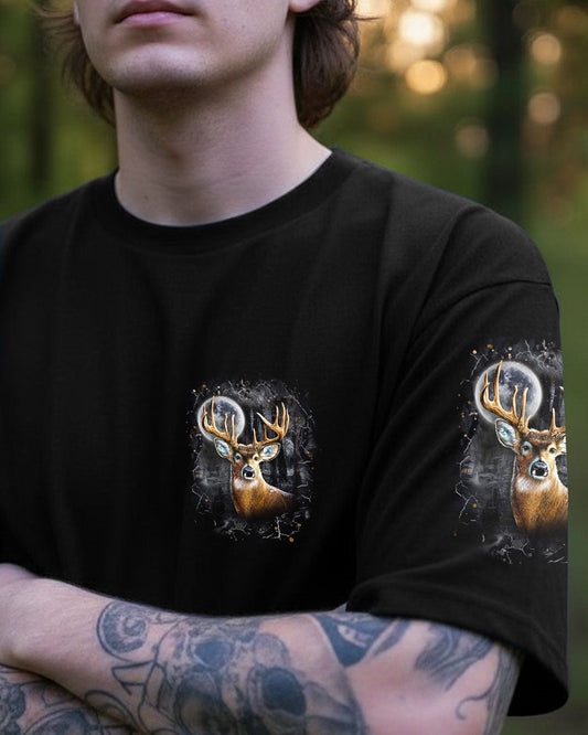 Maxcorners Hello Darkness My Old Friend Deer All Over Print LM1601