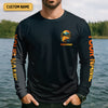 Maxcorners I Will Make You Fishers Of Men Fishing UPF Shirt, Personalized Fishing Shirt For Men, Fishing Shirts For Men