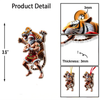 Maxcorners Custom Name Muay Thai Ornament, Christmas Gift for Muay Thai Lover 2D Flat LM2111