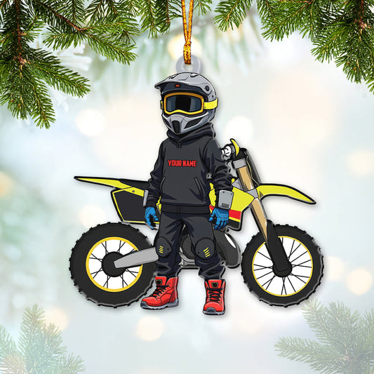 Maxcorners Riding Home Decor, Christmas Ornament, Personalized Ornament 2D Flat LM2111