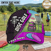 (8 Colors) Maxcorners Disc Golf Equipment & Flying Disc Personalized Name 3D Cap LM3009