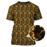 Maxcorners Pointer Golf Polos , Pattern Golf Shirt For Dog Lover, Dog Golf Shirt, Crazy Golf Shirt For Golfers