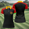 Maxcorners Juneteenth They Not Like Us 1865 Performance Golf Polo Shirt, Golf Shirts For Women, Women's Golf Apparel LM1507