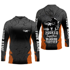 Maxcorners Hook Together, Winning Forever, Fishing Tournament Shirt, SPF Shirt For Men, Presents For Fishermen