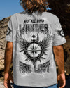 Maxcorners Not All Who Wander Are Lost Compass All Over Print LM1501