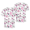 Maxcorners Par Then Bar Flamingo Womens Golf Polo Shirt, Golfing Apparel, Womens Golf Gifts