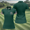 Maxcorners Green First Dad Now Grandpa Golf Polo Shirt, Ladies Golf Shirts, Golf Tops For Women LM1507