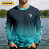 Maxcorners Personalized Fishing Shirt for Men, Funny Angler Long Sleeve UPF Shirt, Things I Do in My Spare Time Fisherman Gift