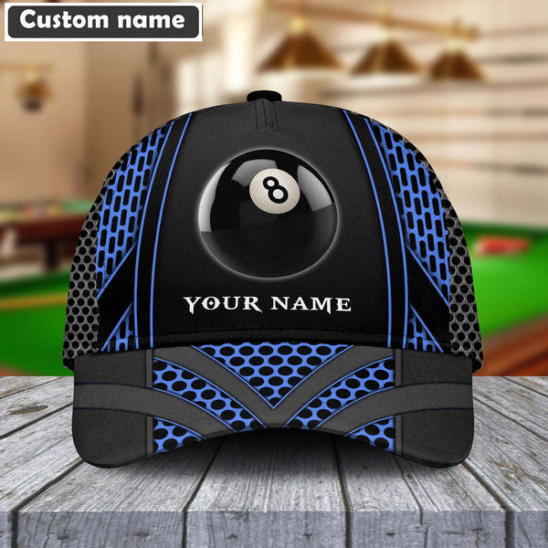 Maxcorners Colorful Personalized Billiards 8 Net Pattern Cap