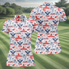 Maxcorners Patriotic USA 250 Eagle Liberty Bell Golf Polo Shirt, Women's Golf Polo, Golf Tops For Women LM1507