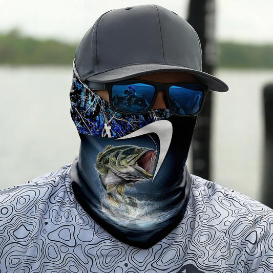 Maxcorners Largemouth Bass Neck Gaiter