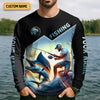 Maxcorners Fishing Shirts, You Are The Greatest Catch Of My Life, SPF Long Sleeve Shirts, Fishing Shirts For Men