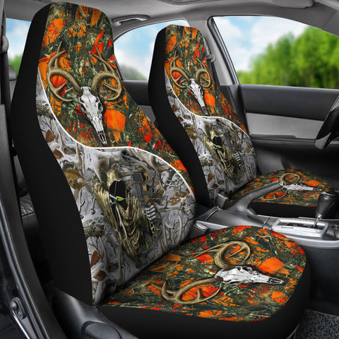 Maxcorners Born To Hunt Car Seat Covers