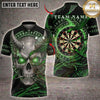 Maxcorners Darts Horned Skull Electric Dartboard Multiple Options Personalized Name, Team Name 3D Shirt