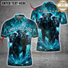 Maxcorners Darts Thunder Hell Dogs Cerberus Dartboard Multiple Options Personalized Name, Team Name 3D Shirt