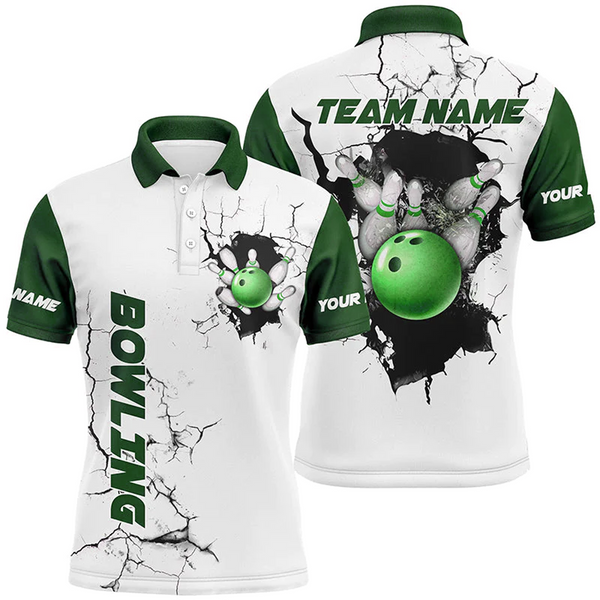 Maxcorners Flame Skull Bowling Ball And Pins Team league Multicolor Option Customized Name 3D Shirt