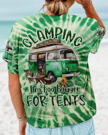Maxcorners Glamping I'm Too Bougee Tie Dye All Over Print LM2101