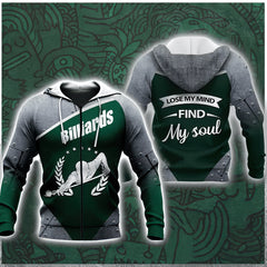 Maxcorners Billiard On My Mind 3D All Over Printed Clothes