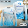Maxcorners Custom 3D Long Sleeve Shirt For Michael Detherage