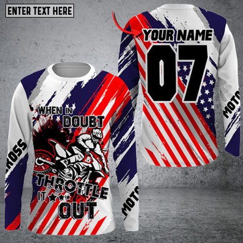 Maxcorners Rider Adventure Personalized Name 3D Shirt