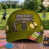 (7 Colors) Maxcorners Disc Golf Ace Maker Player & Chain Basket Personalized Name 3D Cap LM3009