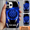 Maxcorners Electric Energy Dartboard Modern Sport Personalized Name 3D Phone Case