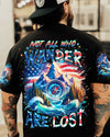 Maxcorners Not All Who Wander Are Lost Compass All Over Print LM2101