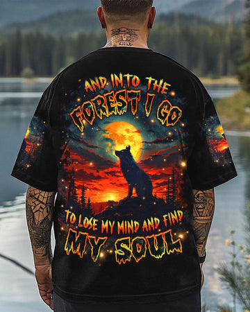 Maxcorners And Into The Forest I Go Wolf All Over Print LM1501