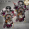 Maxcorners Dart Board Bull Mascot Gangster Chain Apparel Design Multicolor Customized Name, Team Name 3D Shirts