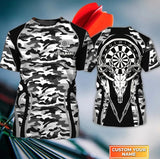 Maxcorners Dart Personalized 3D All Over Printed Dart And Deer Shirt