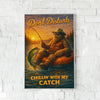 Maxcorners Fishing Don’t Disturb Chillin’ With My Catch Personalized Name 3D Poster