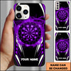Maxcorners Electric Energy Dartboard Modern Sport Personalized Name 3D Phone Case