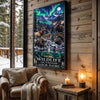 Maxcorners Wildlife Hunting Mountain River Game Animals Personalized Canvas Wall Art