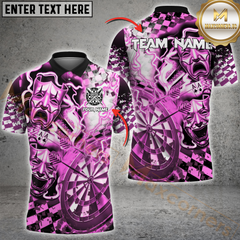 Maxcorners Darts Electric Theatrical Multicolor Options Personalized Name, Team Name 3D Shirt