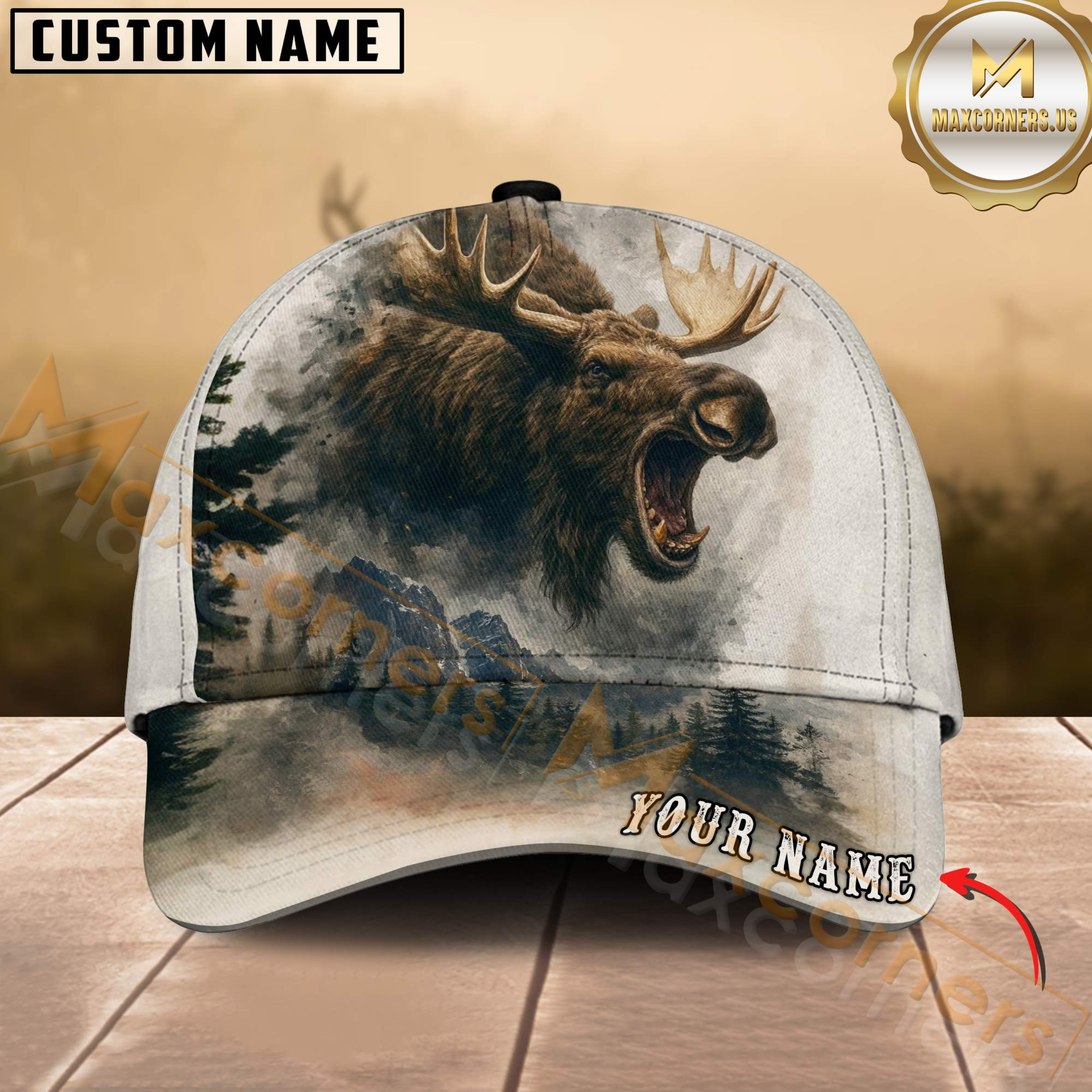 Wilderness Hunter Series Personalized Hat 3D Printed Multicolor Wilderness Hunter Series Personalized Hat 3D Printed Multicolor